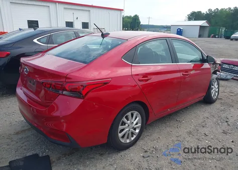 2021 Hyundai Accent Sel из США, поврежденный, VIN 3KPC24A60ME139172